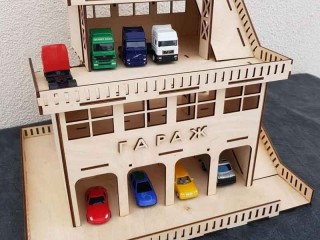 Выбор модели парковки для машинок в зависимости от возраста мальчика